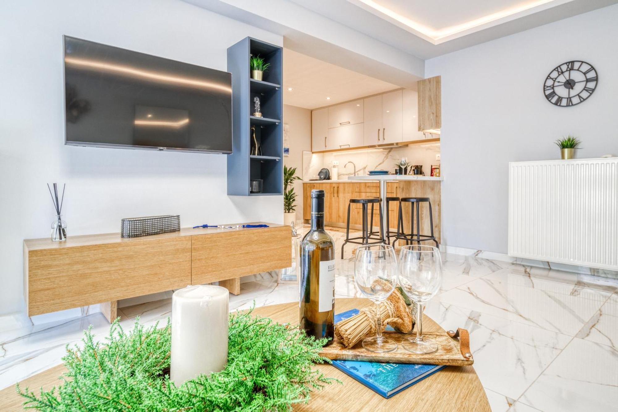 Athens Riviera, Seaview, Beachfront, Lux Apartment On Starbucks Building Exterior photo