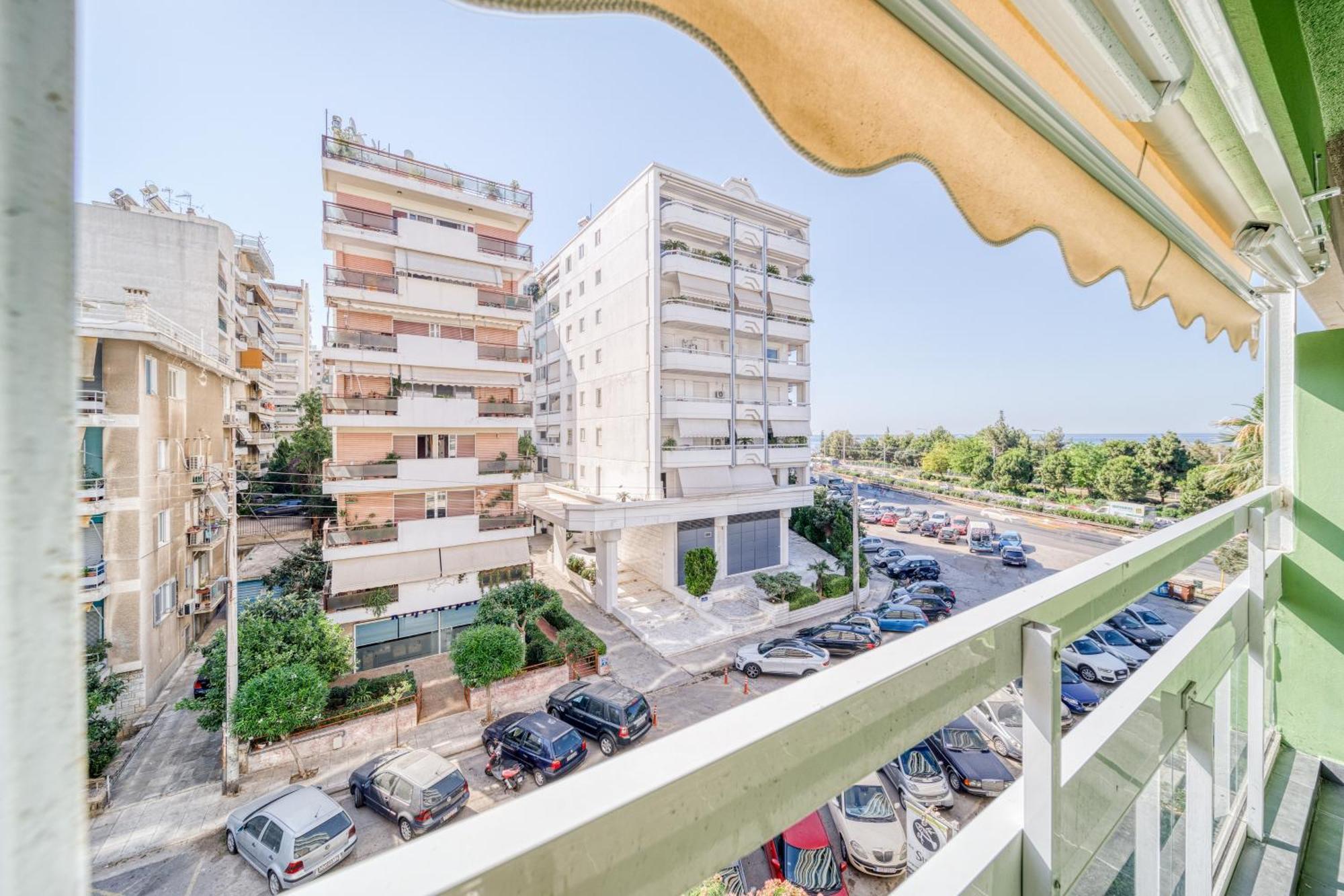 Athens Riviera, Seaview, Beachfront, Lux Apartment On Starbucks Building Exterior photo
